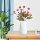 thumbnail image 5 of Ramos de flores artificiales, plantas de plástico, decoración floral sintética, peonias naturales, plantas artificiales para el hogar, estantería de plástico, diseño compacto, para sala de, 5 of 6