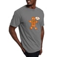 thumbnail image 4 of CafePress - Oh Snap Gingerbread Man - Mens Comfort Colors Shirt, 4 of 5