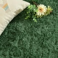 thumbnail image 3 of Noahas Super Soft Shaggy Rugs Fluffy Carpets, 3x5 ft, Deep-Green Area Rug for Living Room Bedroom Girls Kids Room Nursery Home Decor, Non-Slip Plush Indoor Floor Bedside Rug, 3x5 Feet Deep-Green, 3 of 8