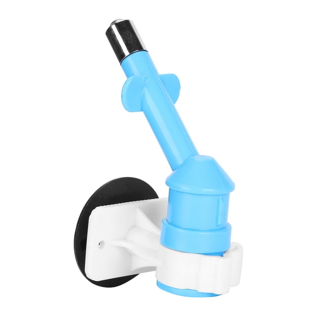 Mini Pet Ball Cabezal de Agua Potable para Perros y Cerdos - Compatible con Botellas de Bebidas (Azul)