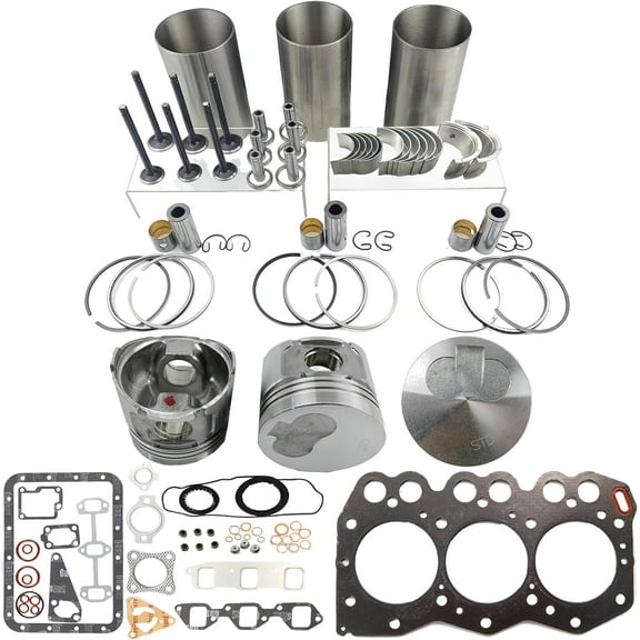 3TN66 Engine Overhaul Rebuild Kit For Yanmar 3TN66 3TN66UJ 3TN66-UJ 3TNE66-N1C Engine For John Deere 240 415 330 332 655 Tractor For VIO10 SV13 Excavator 119270-22010 11927022010