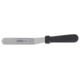 thumbnail image 2 of HUBERT® Offset Spatula with Black Plastic Handle Stainless Steel - 6"L Blade, 2 of 3