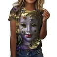 thumbnail image 1 of LSLJS T-shirt Décontracté à Manches Courtes Imprimé Col Rond pour Femmes, Cadeaux pour Femmes, 1 of 4