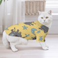 ANYWAY.GO Breathable elastic clothing pet TShirt Cartoon Filled