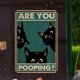 thumbnail image 1 of Placa Metal Vintage Gato Rectangular Pintura Hierro Arte La Pared Del (20x30 Cm), 1 of 9