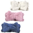 thumbnail image 1 of Diademas de microfibra con lazo, diademas de maquillaje, diadema suave para lavar la cara, diadema con lazo para el pelo, diadema de ducha de spa para lavar la cara, diadema facial para niñas y mujeres, 3 unidades MFZFUKR HMHZ240, 1 of 6
