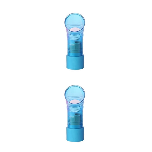 Seitruly Difusor de cabello automático para salón, rodillo de pelo ligero de silicona reutilizable, rizador permanente resistente al desgaste, Azul 2piezas