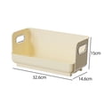 thumbnail image 2 of Plastic Desktop Storage Baskets Portable & Lightweight Box for Kitchen Bathroom Study Dorms, 2 of 2