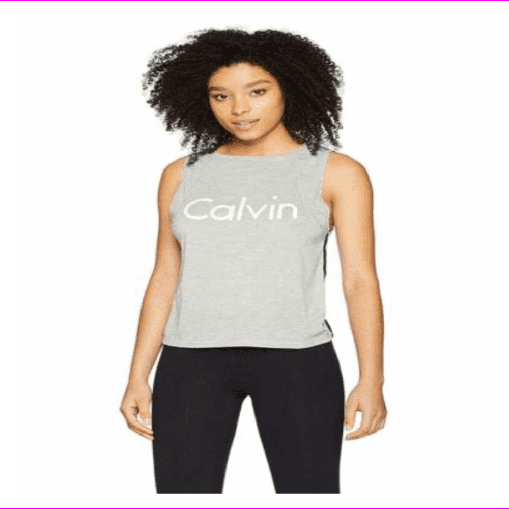 grey racer crop top