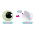 thumbnail image 6 of BESTSKY Glow in The Dark Eyes Googly Wiggle Eyes Sticker Stick on Round Moving Eyes Self 10mm 100pcs, 6 of 7