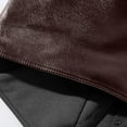 thumbnail image 5 of Handshe Men's Stylish Leather - Shoulder Haining Sheepskin - Inspired Slim Fit Sleeveless Casual Jacket, 5 of 9