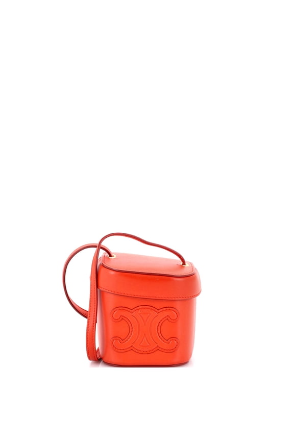 Pre-Owned Cuir Triomphe Box Bag Leather Small By Rebag