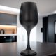 thumbnail image 2 of Set 6 Copas vidrio Cristal para Vino Tinto Lav Fame 480ML Color Negro Mate, 2 of 3