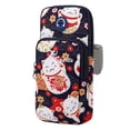 thumbnail image 1 of CNKOO Mobile Phone Arm Bag with Zipper Large Capacity Pocket Design Cartoon Print Outdoor Running Phone Armband Bag, 1 of 6