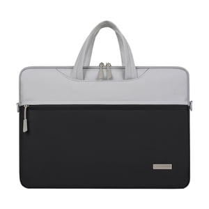 Bdday 15.6-inch Portable Laptop Bag Not Afraid Of Vibration And Scratches Comfortable Fabric Multi-layer Storage Waterproofs Computer Bag
