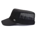 thumbnail image 6 of Sport Cap Mesh Hole Solid Color Flat Top Peaked Hat for Women Girls, 6 of 7