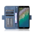 thumbnail image 3 of Case for Nokia C01 Plus Cover Adjustable Detachable Card Holder Magnetic closure Leather Wallet Case - Blue, 3 of 5