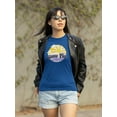 thumbnail image 2 of Have Fun Retro Slogan  Shaped T-Shirt Women -Image by Shutterstock, Female Medium, 2 of 4