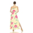 thumbnail image 3 of White Mark Women's Floral Sleeveless Side Slit Maxi Dress, 3 of 7