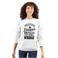 thumbnail image 3 of Like Pineapple Pizza Debate Opinion Unisex Plus Fleece Graphic Sweatshirt Brisco Brands 2X, 3 of 5