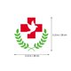 thumbnail image 3 of Hospital Ambulance Safety Sign PVC Sticker Decal 28x28cm For Communities 1Pack, 3 of 5