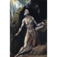 thumbnail image 2 of El Greco (Domenikos Theotokopoulos) 17x24 Gold Ornate Framed and Double Matted Museum Art Print Titled - Saint Jerome (C. 1610-1614), 2 of 4