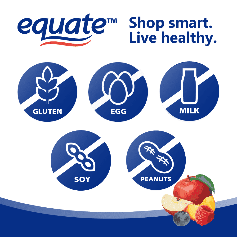 Equate Men's Multivitamin Gummies for General Health, Mixed Berry, 170 Count, Compare to Centrum Men's Multivitamins