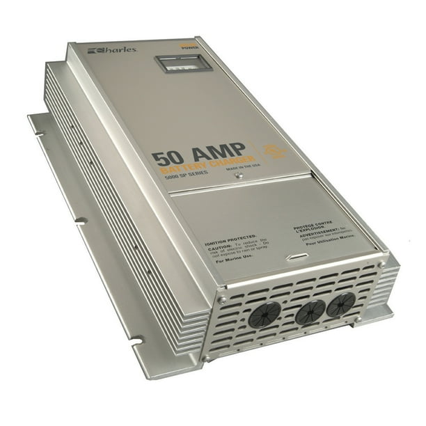 CHARLES 50 AMP 12 VOLT 120VAC 5000 SERIES BATTERY CHARGER