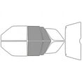 thumbnail image 2 of Rvinyl Window Tint Kit Compatible with Isuzu Rodeo 1991-1997 - Back Precut Kit - 50%, 2 of 8