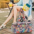 thumbnail image 2 of Wool Yarn Storage Tote Bag Oxford Cloth Sewing Tool Thread Holder Organizer, 2 of 9
