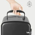 thumbnail image 3 of Mini Fridge,Skincare Fridge,Portable 4-Liter Capacity Makeup Fridge,Ideal for Bedroom, Dorm, Car and Office Use,Thermoelectric Cooler and Warmer,Car Fridge (Black), 3 of 7