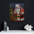 thumbnail image 4 of Nawypu  'Santa Window by David Lindsley, Canvas Wall Art,, 4 of 4