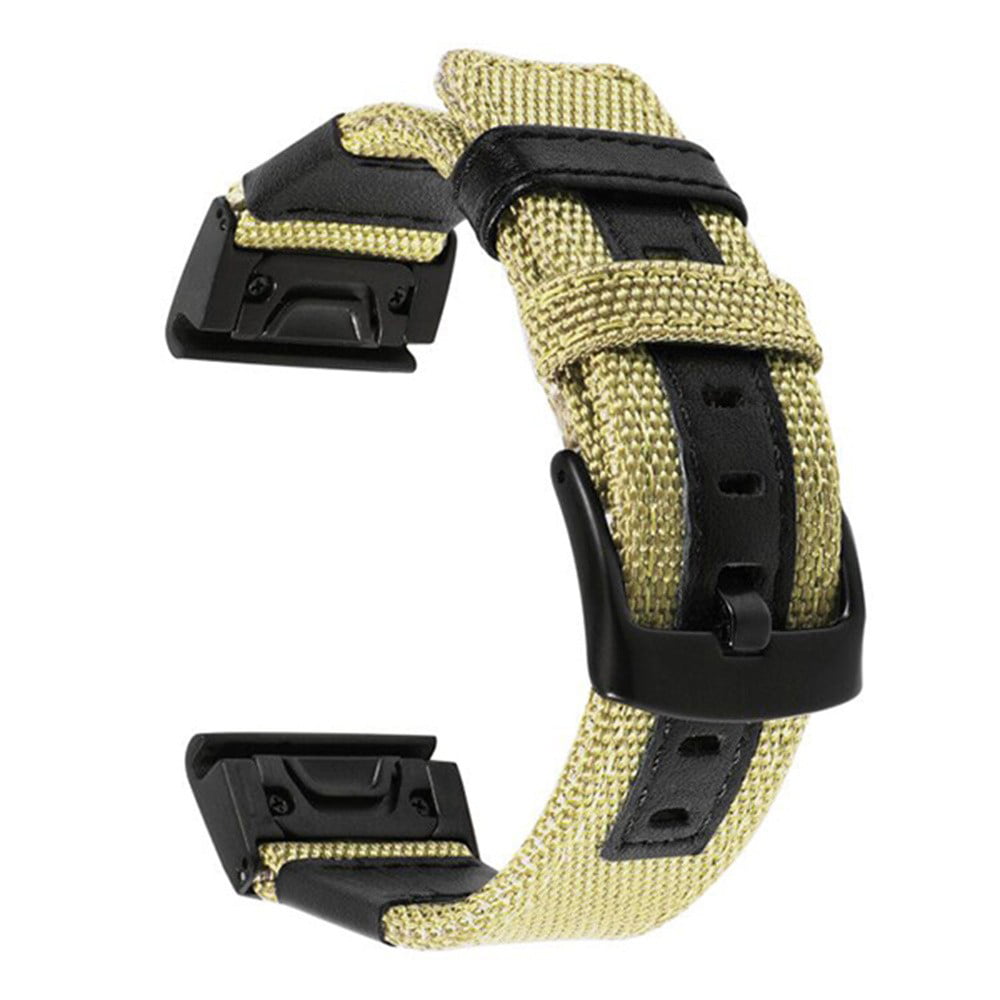 Bracelet sangle de montre en Nylon pour Garmin Fenix 5/ Forerunner  935/Approach S60 GPS(Noir) , - Achat/vente bracelet de montre - Cdiscount