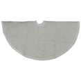 thumbnail image 2 of Northlight Mini Quilted Tree Skirt - 18" - White, 2 of 5
