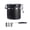 Black, variant on Large Coffee Canister Airtight Stainless Steel Storage Container with and Date 3 Colors Choose