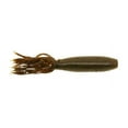 thumbnail image 2 of Yamamoto Baits Fat Ika Soft Bait, 10, 4in, Pumpkin with Black & Green, 92F-10-196, 2 of 2