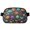 Whimsical Halloween Pattern, variant on White Halloween Pumpkins Bats and Witch Hats Cute Fanny Packs for Women,Travel Waterproof Crossbody Fanny Bags Waist Purse for Women Anti Theft Adjustable Strap for Running Travel Cycling