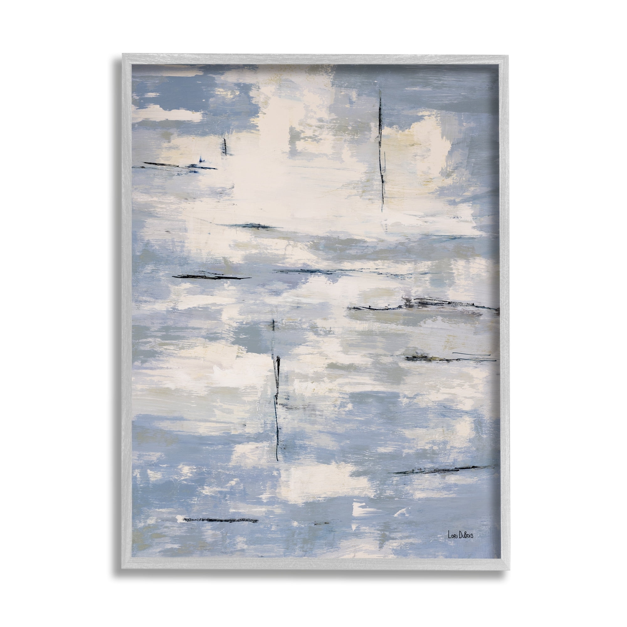 Stupell Industries Fishing Lines River Edge Water Sky Reflection ,24 x 30, Design by Lori Dubois