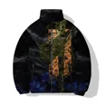 thumbnail image 2 of Ropa de hombre Chaquetas Chaqueta de algodón de invierno para hombre Abrigo de moda Parka Abrigos con estampado gráfico de tigre y martillo para hombre, 2 of 5