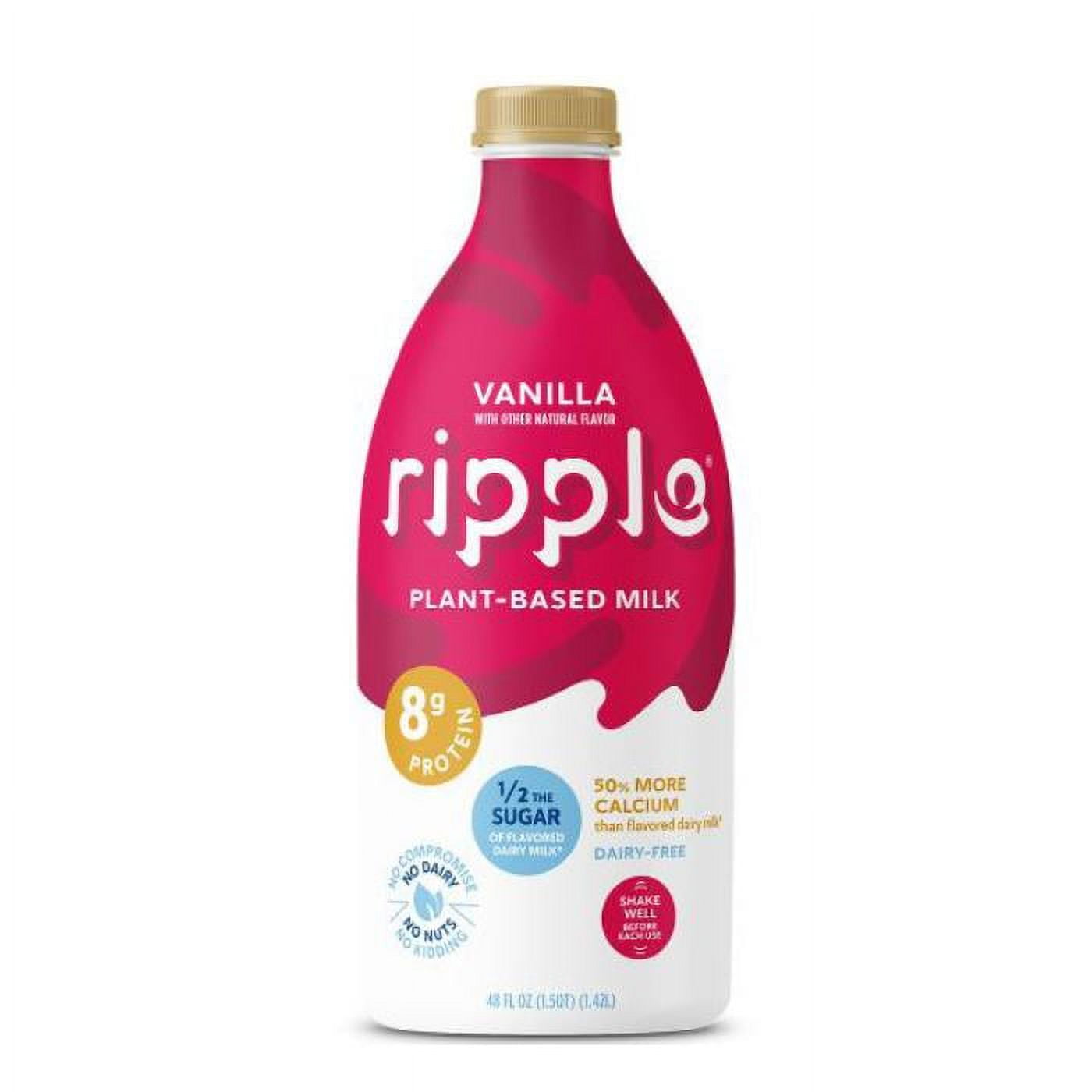 Ripple Unsweetened Original Plant Based Pea Beverage