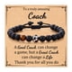 thumbnail image 3 of Pulsera de cuentas de fútbol, regalo, pulsera de entrenador de fútbol negro mate, pulsera de béisbol con piedra de ojo de tigre, 3 of 6