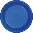 thumbnail image 2 of Party Central Club Pack of 240 Cobalt Blue Disposable Plastic Party Banquet Lunch Plates 6.75", 2 of 2