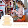 thumbnail image 2 of Dollhouse Shelf Mini House Shelf Model Miniature Shop Storage Rack Doll House Furniture Model, 2 of 7