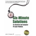 thumbnail image 1 of Pre-Owned Six Minute Solutions for Electrical and Computer PE Exam Problems (Paperback) 1888577754 9781888577754, 1 of 1