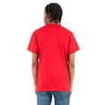 thumbnail image 2 of Shaka Wear Adult 6.2 oz., V-Neck T-Shirt 5XL RED, 2 of 2