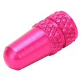 thumbnail image 2 of 2 Pcs Aluminum Alloy Bicycle Presta Valve Caps Dustproof Pink Red, 2 of 4