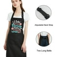 thumbnail image 5 of Funny Baking Aprons for Women with Pockets, Water Restistant Cooking Apron for Men Birthday Gift for Baker Dad Mom, 5 of 6