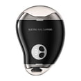 thumbnail image 1 of Cortauñas eléctrico automático, dispositivo eléctrico para manicura y pedicura, herramienta rea de uñas de 3 velocidades, rea de uñas Negro, 1 of 8