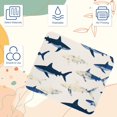 thumbnail image 3 of PhooArto Comfortable Mouse Pad Retro Shark Pattern Desktop Mousepad , 21 x 25 cm Mouse Mat, Non-Slip Rubber Base, Improves Speed and Precision, 3 of 7