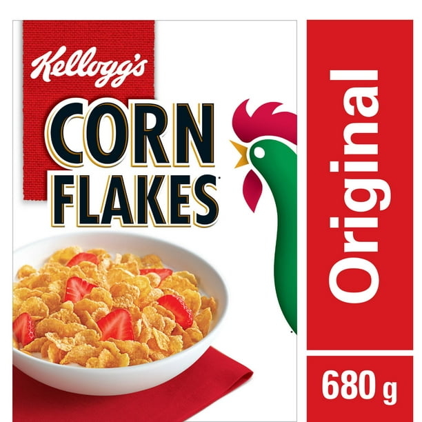 Céréales Kellogg's Corn Flakes, 680g